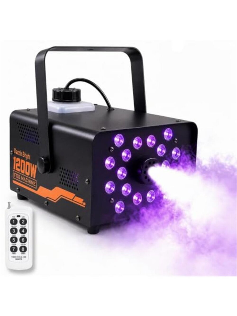 1200W Halloween Fog Machine, Smoke Machine Outdoor Indoor with